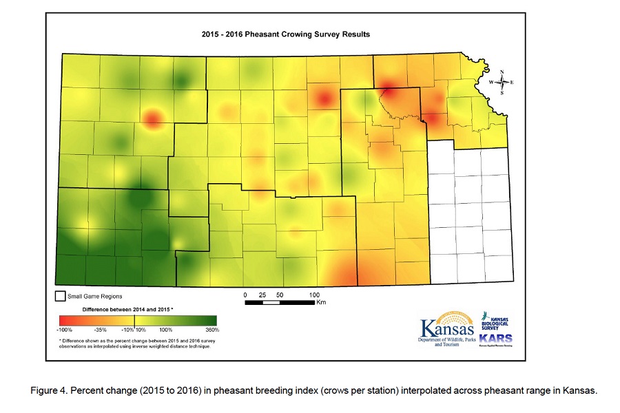 Kansas Pheasant Crowing Survey 2016