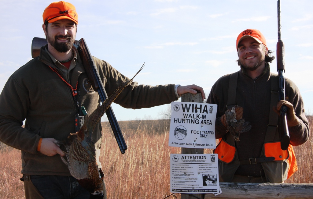 Walk-in hunting areas provide public hunting opportunities on private lands thanks to volunteer landowners.