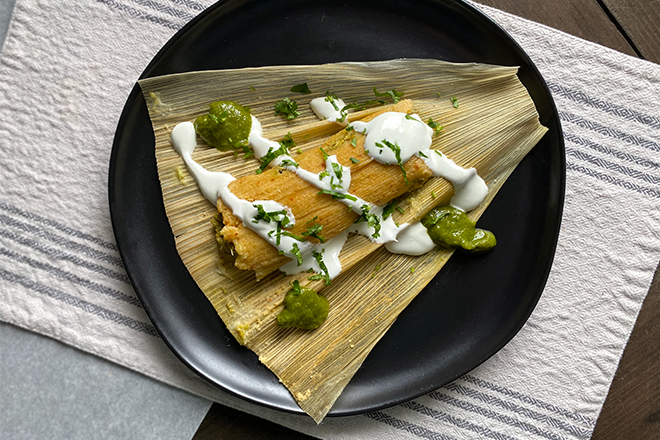 Small Tin Can - Delicious Tamales