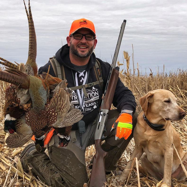  <h2>Cattail Kings</h2>Andrew Johnson, a diehard PF member, outdoor writer, and upland hunter recently enjoyed a memorable pheasant stroll with his yellow lab, "Gauge," in South Dakota.<br />
<br />
When your dog is a pheasant fanatic, they typically aren't looking at the camera and instead, are focused on the bird scent still pouring out of the nearby cattails!