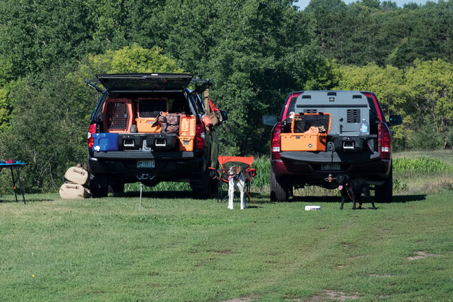 DIY Truck Bed Storage for Upland Hunters - Gun Dog