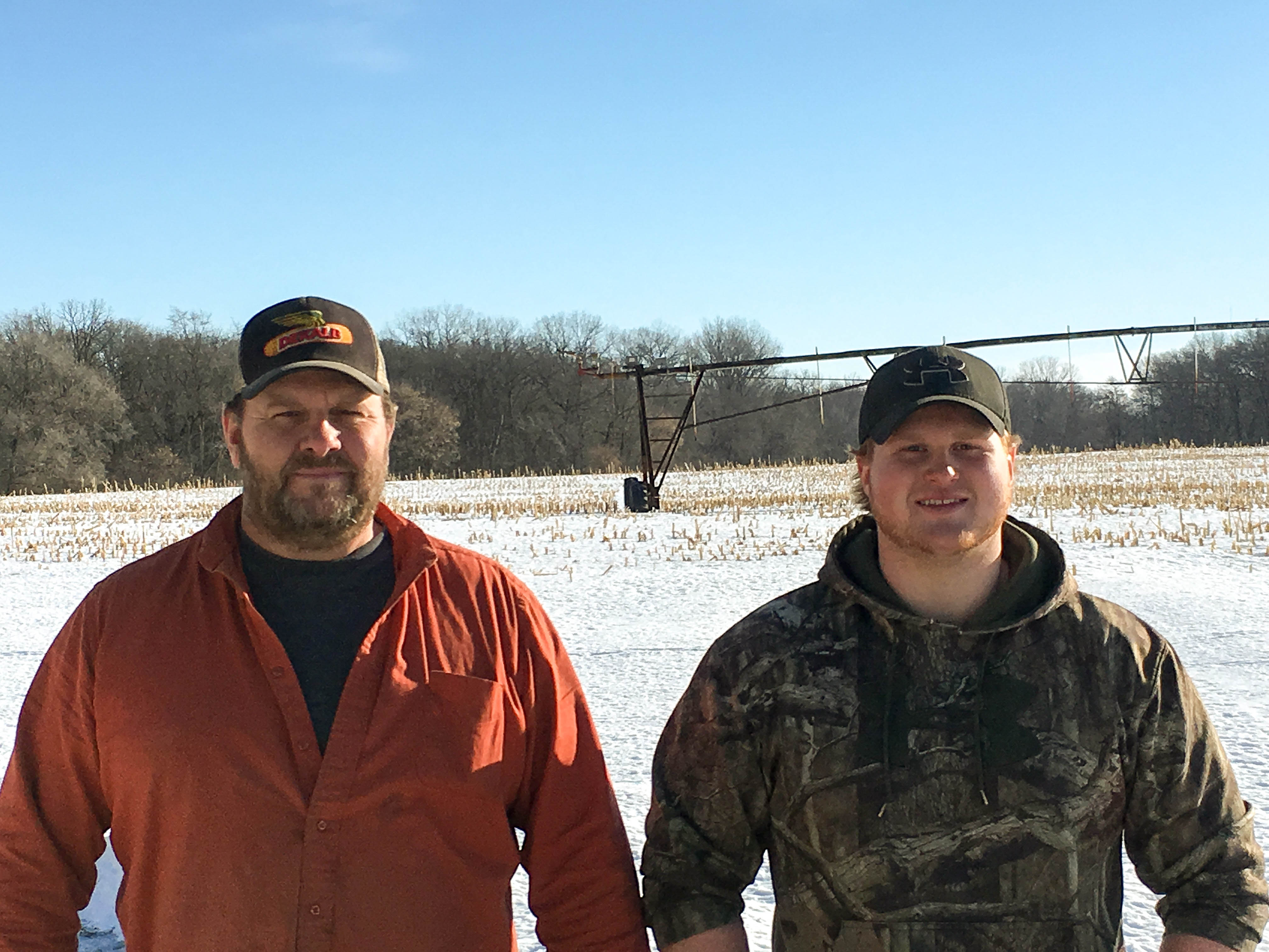 Jeff and Jake Lake farm about 1,600 acres in Dunn County, Wisconsin, with grain production, profitability, soil health and wildlife habitat in mind.