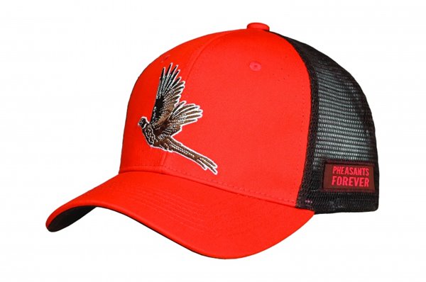 Store > - PF Booster Hat-Org/Brn-Meshback