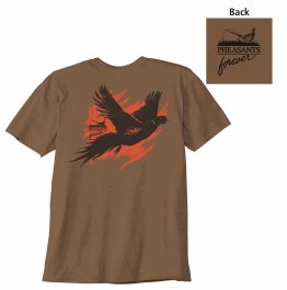 PF Painted T-Shirt - Brown Heather