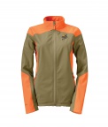 PF Orvis Womens Upland Softshell Jacket - Tan/Orange