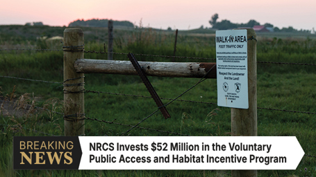 Pheasants Forever and Quail Forever Applaud NRCS Investment in Hunting Access on Private Lands
