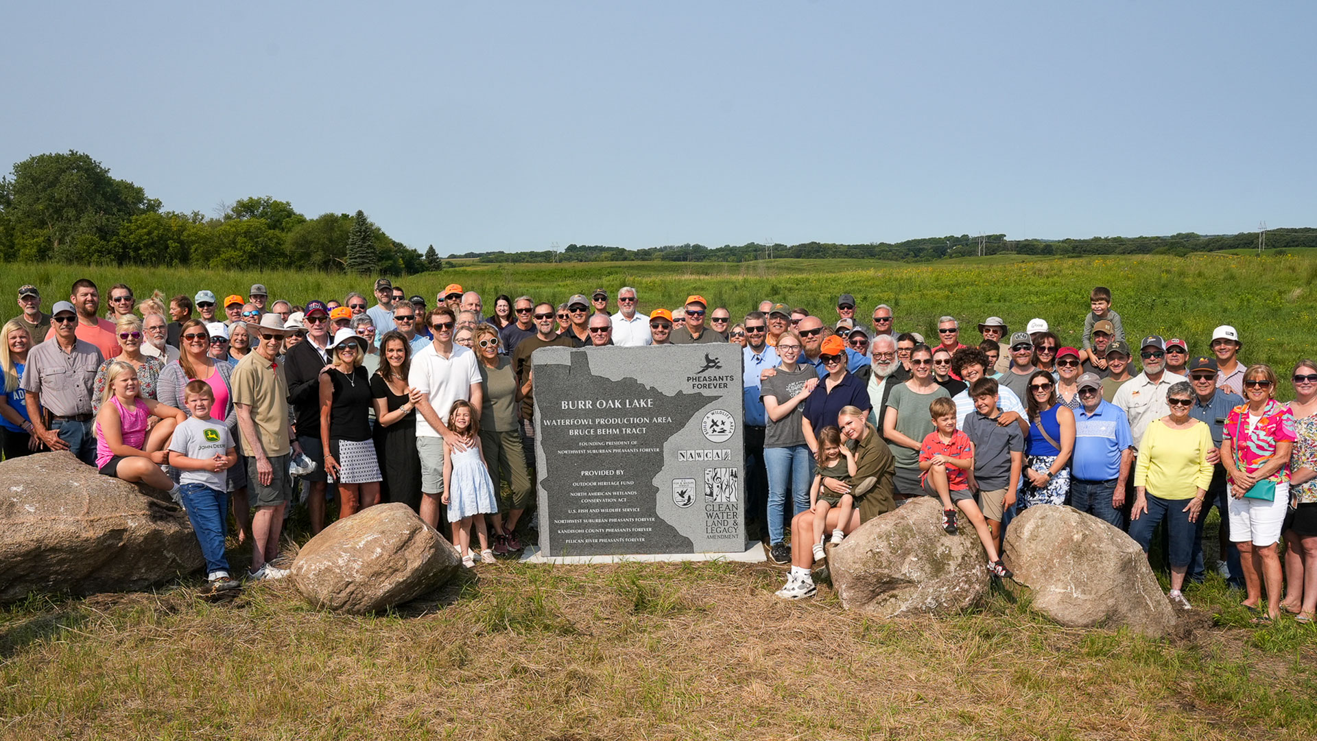 Pheasants Forever Celebrates New Waterfowl Production Area Addition with Dedication Ceremony