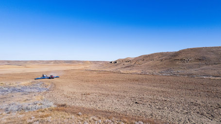 Montana rancher returns 1,202 acres of cropland back to grassland